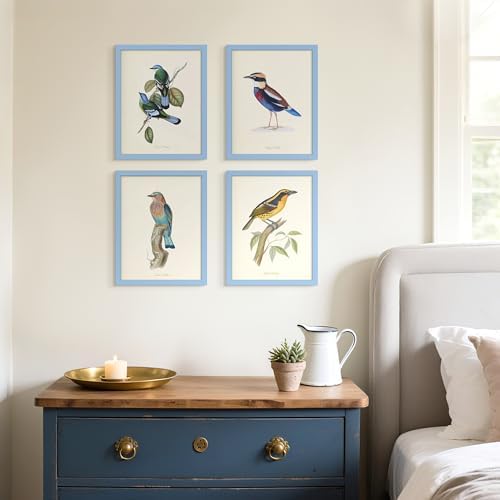 upsimples 11x14 Picture Frame, Gallery Wall Frames Set of 5, Blue - Image 2