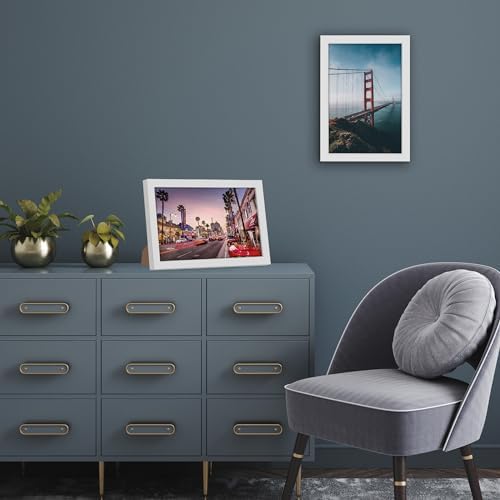 Americanflat 8x12 Picture Frame - Engineered Wood - White - Image 5