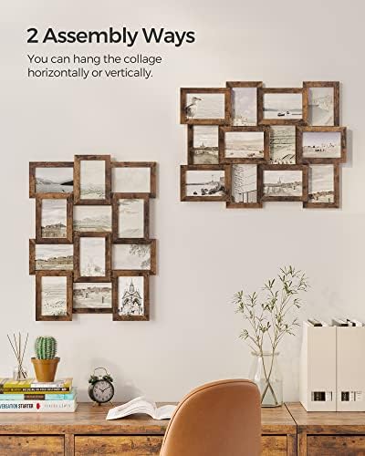 SONGMICS Collage Picture Frames, 4 x 6 for Wall Decor, Set of 12 - Image 4