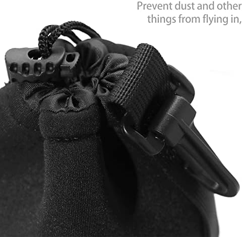 Lens Pouch Set 3Pack Replacement Compatible for Canon, Nikon, Sony, Pentax, Olympus (Small, Medium, Large) - Image 3