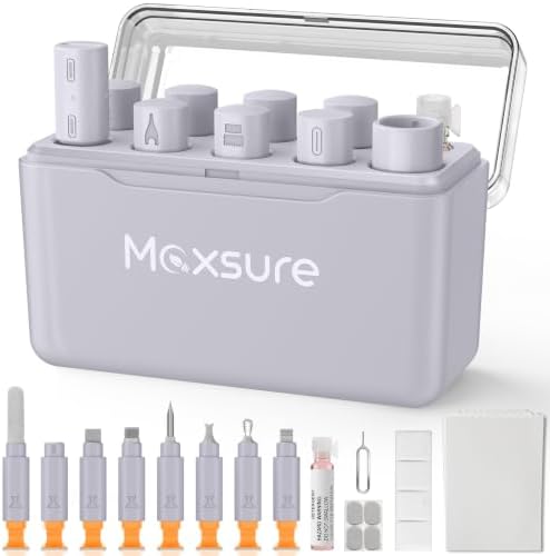 for iPhone Cleaning Kit, Multi-Tool for iPad AirPods Speaker & Charger Port by Maxsure