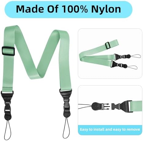 Adjustable Shoulder Strap, iPad Strap Nylon Neck Lanyard - Image 4