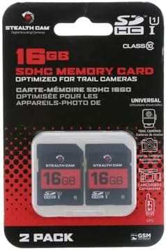 STEALTH CAM SD Card - High-Speed Data Transferring Storage Game Trail Hunting Scouting Photo Video Recording Cameras, 16GB SD Card (2 Pack) - Image 3