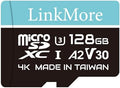 LinkMore XV23 Lite 128GB Micro SD Card, A2 U3 V30, Up to 100MB/s by LinkMore
