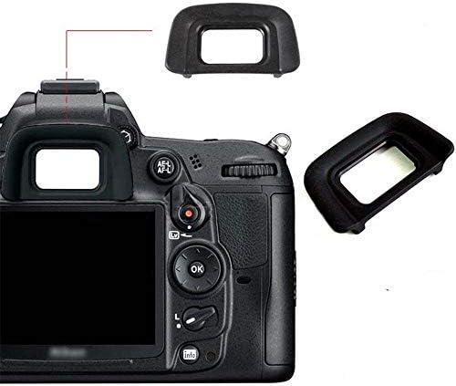 (2pcs) DK-20 Viewfinder Eyecup Eyepiece for Nikon D50 D60 D70 D3100 D3200 D5100 D5200 Camera - Image 3