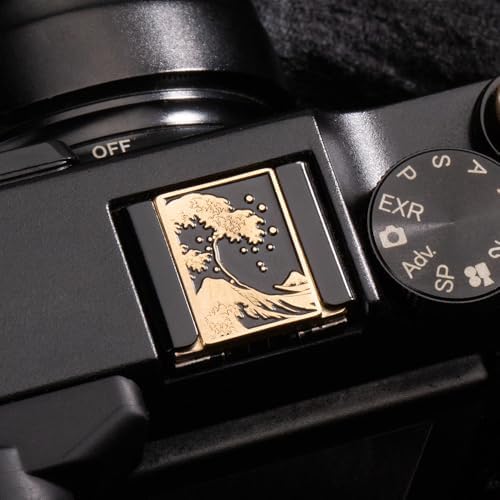 Wave Art Metal Hot Shoe Cover for Fujifilm X100VI for Nikon for Leica - Image 4