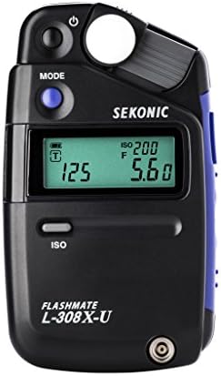 Sekonic L-308X-U Flashmate Light Meter, Compact Digital Incident & Reflected Exposure Meter with Photo, Cine & HD Cine Modes, LCD Auto Backlight, Illuminance Measurement, Pocket-Sized Design - Image 4