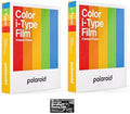 Polaroid i-Type Color Glossy Instant Film for Polaroid Now, Lab, and OneStep2 Camera - 2-Pack with Cloth by The+Imaging+World