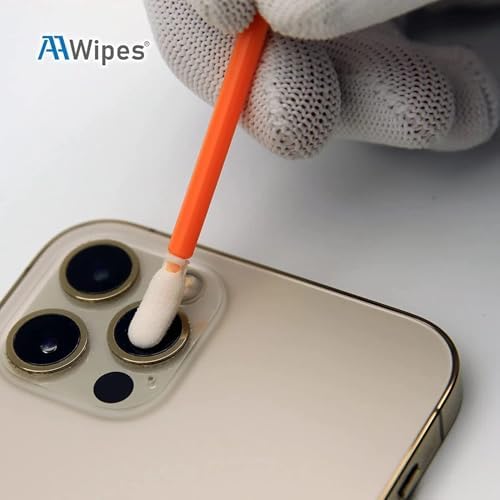 AAwipes Foam Tip Cleaning Swab Kit (5 Types, 500 Pack) Cleanroom Sponge Stick Foam Swab Bundle for Printer, Painting, Gun, Optics Lens,Camera Industry Use (FC501) - Image 5