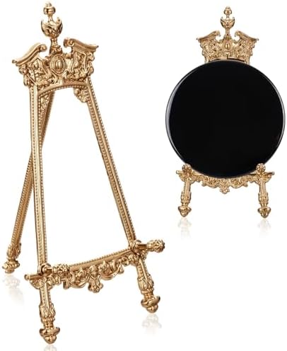 Novabright 9 Inch Ornate Metal Display Stand for Scrying Mirrors by Unknown