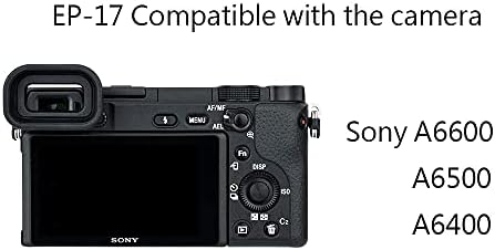 A6500 Eyecup Viewfinder for Sony Alpha a6600 a6500 a6400 Camera (2 Pack), Replaces Sony FDA-EP17 - Image 4