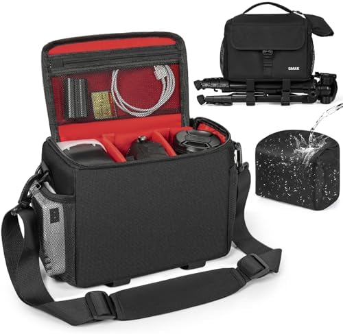 Camera Carrying Case, Camera Storage Bags Anti-Shock Crossbody Camera Case by GMAK