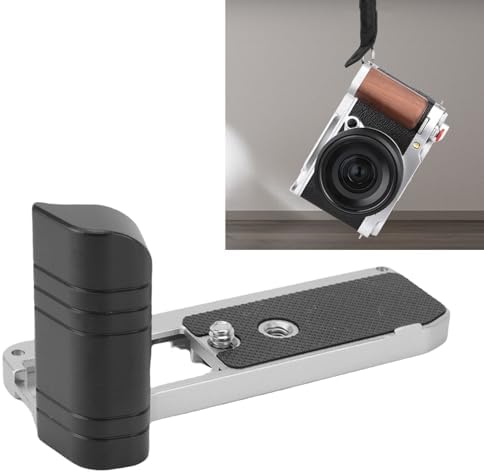 Cryfokt L Shape Bracket Handle XM5 Camera Plate, Aluminum Alloy (Silver) - Image 5