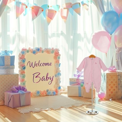 1 Pcs Baby Shower T Shirt Clothes Display Stand Clothing Rack Display - Image 6