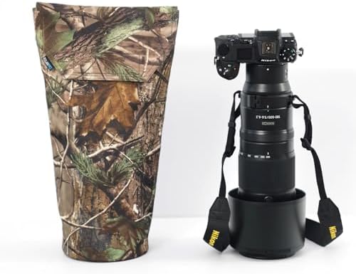 Rolanpro Camera Lens Protection Pouch for Nikon Z180-600,for Nikon Z 600mm f6.3, for Canon RF 200-800, for Sony 200-600, for Sigma 150-600mm Lens Pouch Bag Carrying Case-#5 Jungle - Image 3