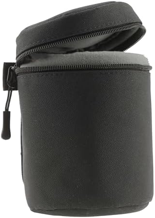 Navitech Black Water Resistant Camera Lens Protective Case Pouch - Compatible With Canon EF 75-300mm f/4-5.6 III Telephoto Zoom Lens by Navitech