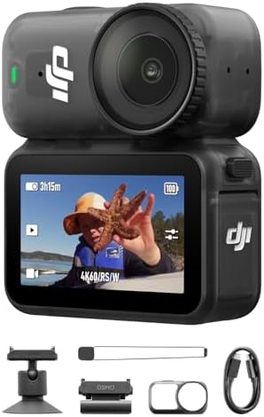 DJI Osmo Nano Standard Combo (128GB), 4K Wearable Camera, 1/1.3″ Sensor by Unknown