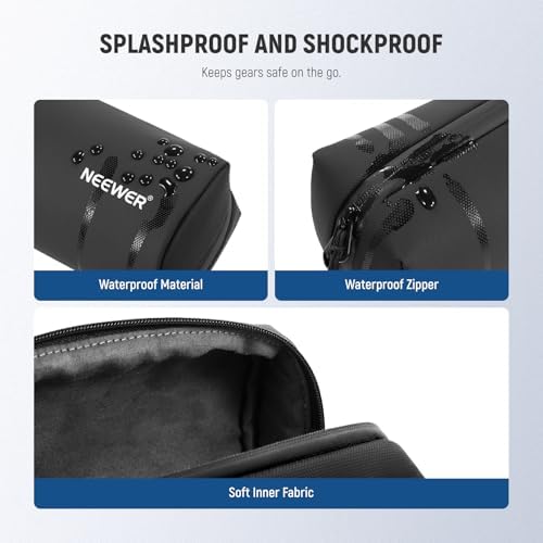 NEEWER Carrying Bag for Pocket 4 Pocket 3, Protective Dustproof Splashproof Shock Adsorbing Scratch Resistant Storage Case Compatible with DJI Osmo Pocket4 3 Creator Combo Accessories, PB10 - Image 6