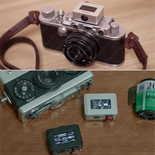 Professional Camera Light Meter, Film Camera Exposure Meter, 30° Average Metering, with OLED Screen, Adjustable ISO and Shutter Speed, Cold Shoe Mount, for Vintage Cameras - Image 6