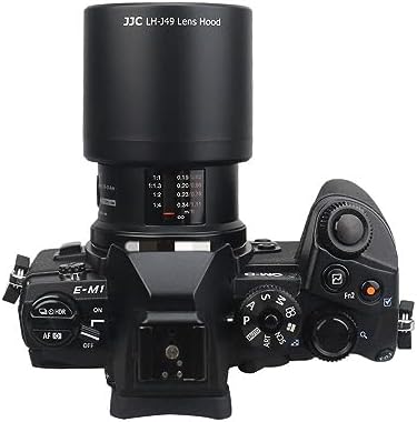 Reversible LH-49 Lens Hood for Olympus M.Zuiko Digital ED 60mm F2.8 Lens - Image 7
