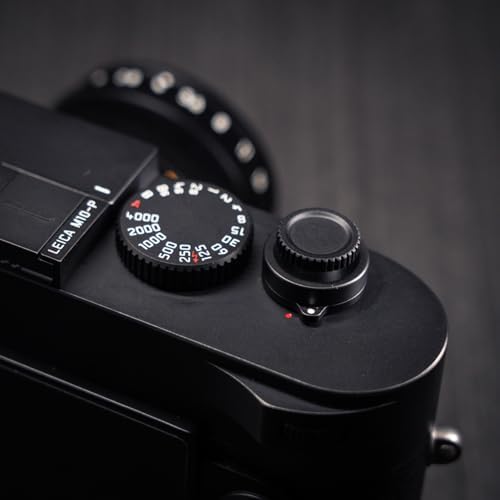 Camera Soft Release Button, 13mm Brass Shutter Button, Black - Image 2