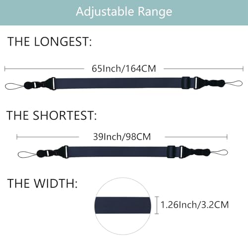 3 Pack Adjustable Shoulder Strap, iPad Strap Nylon Neck Lanyard - Image 2