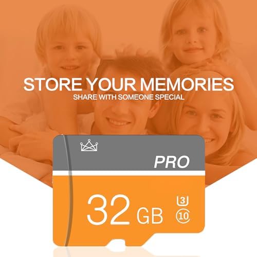 32GB Memory Card,Micro Card with Adapter Class 10 High Speed for Camera,Smartphone,Tablet,Personal Computer - Image 3