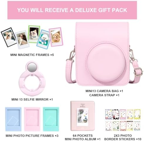 Mini 13 Kit for Fujifilm Instax Mini 13 Instant Camera, Pink - Image 7
