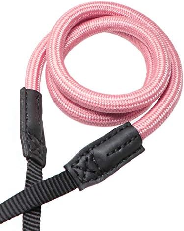Quick Release Camera Neck Strap Shoulder Strap Belt for Mirrorless Digital Cameras Climbing Rope with Quick Release QD Loops Connector with O-Ring Adjustable Length 30-53inch Pink - Image 5