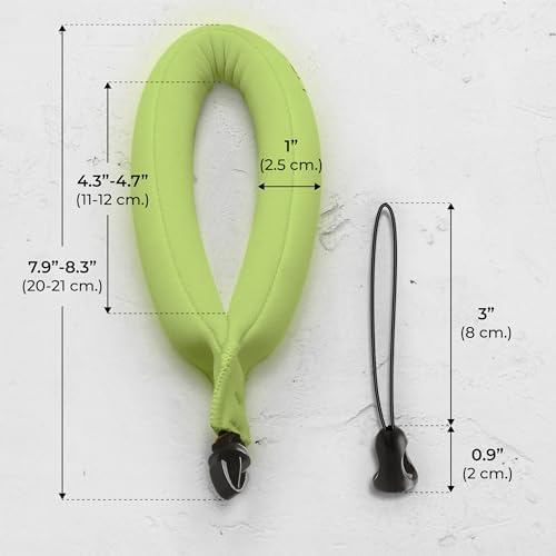 Nordic Flash Floating Wrist Strap (2-pack) for Phone & Action Camera - Compatible with GoPro Hero 13, Insta360 X4, DJI Action 5 Pro, OM System TG-7, Kodak PixPro WPZ2 & iPhone - Pink & Green - Image 6