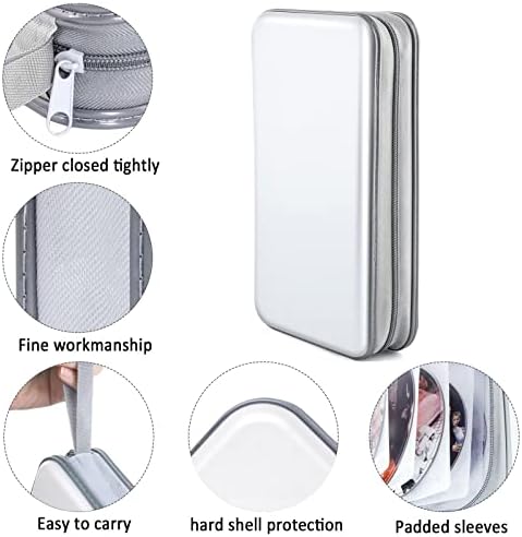 96‑Capacity Hard Plastic CD/DVD Binder for Car, Home & Travel - Image 2