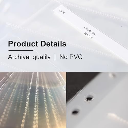 50PCS-YCCLDIPL Archival Storage Sheets - 120Negative Page Preservers for 120 Film (50 Archival Storage Sheets) - Image 7
