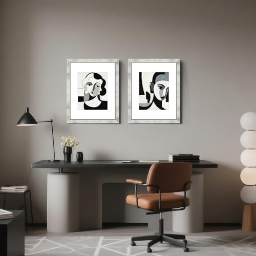 XUANLUO 1 pcs 11x14 Picture Frame with White Color,Rustic Retro Photo Frame - Image 2