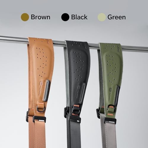 PGYTECH Brown Camera Strap Pro, Single Camera Harness w Underarm Strap - Image 3