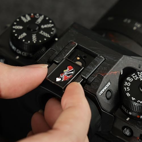 Metal Camera Hot Shoe Cover for DSLR/SLR-Opera Mask Pattern - Image 6