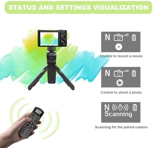 Remote Control for Nikon Camera, USB-C Rechargeable Wireless Shutter - Image 3