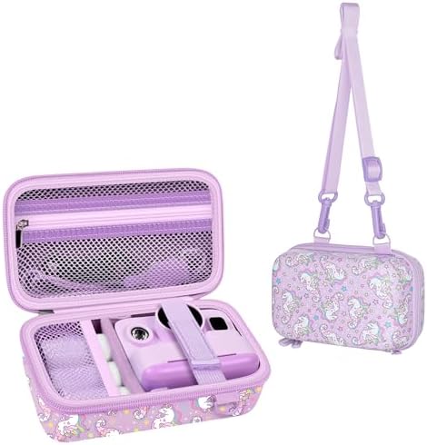 Leayjeen Kids Instant Camer Case for ESOXOFFORE/Dylanto -Purple Unicorn by Leayjeen