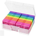 Lifewit 18 Pcs Photo Storage Box for 4"x 6" Pictures, Acid-Free, Multicolor by Lifewit