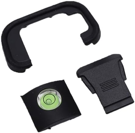 Dpofirs Camera Viewfinder Eyecup for RP R8, Soft Silicone Eyepiece, Hot Shoe Cover & Hot Shoe Level, Portable Camera Accessories Kit - Image 2
