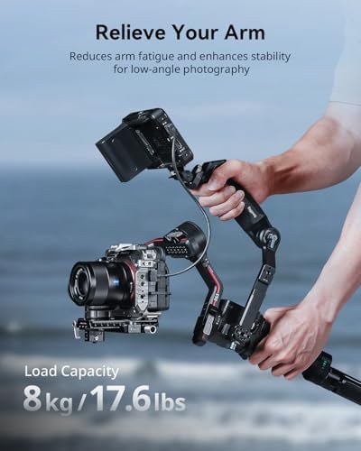 SmallRig Sling Handle Gimbal Handgrip for DJI RS, 180° Adjustable Grip - Image 5