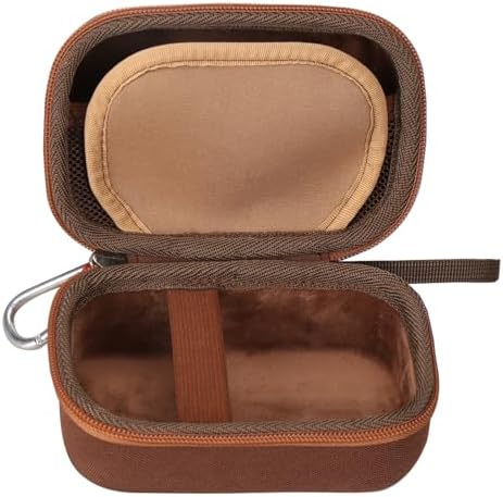 Mchoi Hard Travel Case Suitable for KODAK EKTAR H35 H35N Half Frame Film Camera, Digital Camera Organizer Holders for Kodak Ultra F9 M35 M38 Paper Shoot Camera, 35mm Film Rolls, Case Only (Brown) - Image 4
