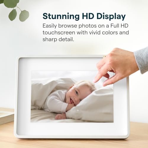 Skylight Digital Picture Frame 2 – 10" Full HD Touchscreen, Silver - Image 4