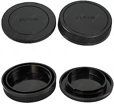 ULBTER Body Cap + Rear Lens Over for Canon EF-M Mount Camera - Image 4