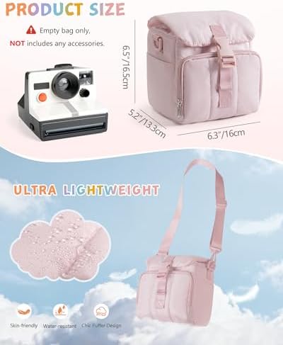 Instant Camera Case Compatible with Polaroid Now 3rd & Go Gen2 - Image 5