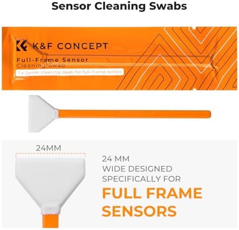 K&F CONCEPT 25 in 1 Camera Cleaning Kit, Full Frame Lens and Sensor Cleaner - Image 6