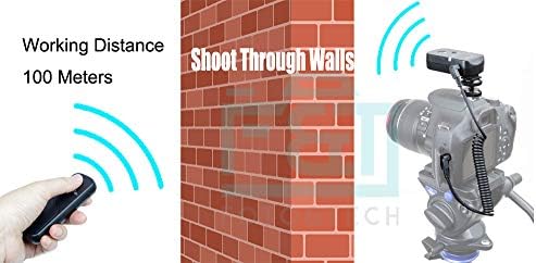 Foto&Tech 360 Any Angle 100m Wless Rmote Control Shutter Release (Compatible with Sony A9 II A7R IV V, A7S II, A7 III II, A6600 A6500 HX300 RX100M3 RX100M2 RX100III a1 II) - Image 2