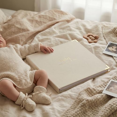 Keepsake Baby Memory Book for Boys and Girls - Timeless First 5 Year Book - Image 2