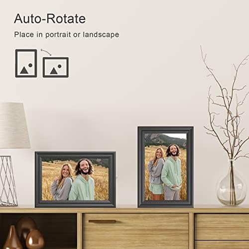Digital Picture Frame WiFi 10.1 Inch Digital Photo Frame, Electronic Picture Frame, 16GB Storage, Auto-Rotate, IPS Touch Screen, Easy Setup and Share Photos and Videos via Free App from Anywhere - Image 5