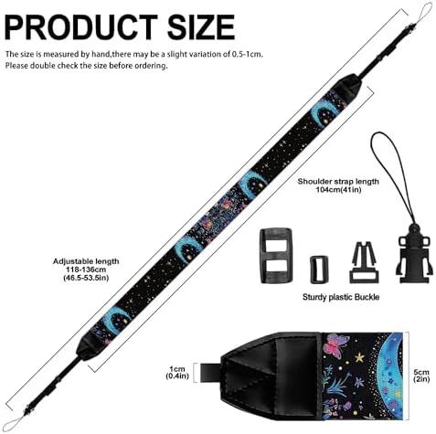 GLENLCWE Camera Strap, Camera Strap for Photographers Neck Strap Replacement Fit Most Cameras - Image 6