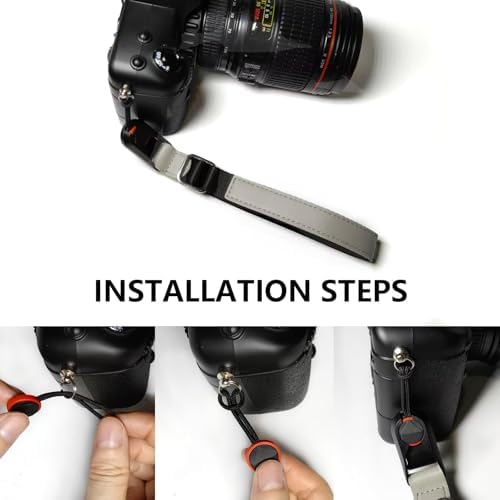 Camera Wrist Strap for Travel & Vlogging, Adjustable Quick Release Hand Strap for Secure Grip, Fit for Sony, Canon, Nikon - Image 7